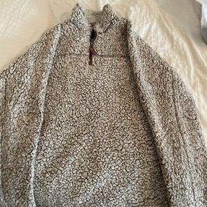 True Grit Frosty Tipped Pullover Jacket